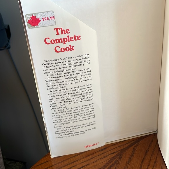 Vintage 1984 Cookbook Pat Jester The Complete Cook Hardcover - 950 Basic Recipes - Picture 6 of 16